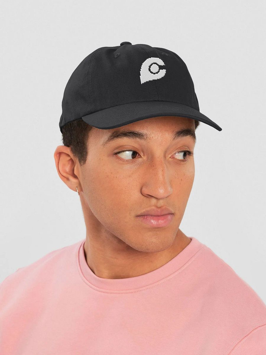 Cypher Logomark Dad Hat (White Embroidered) product image (5)