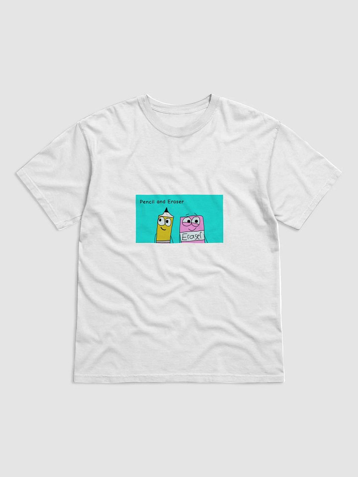 Pencil and Eraser T-Shirt product image (1)