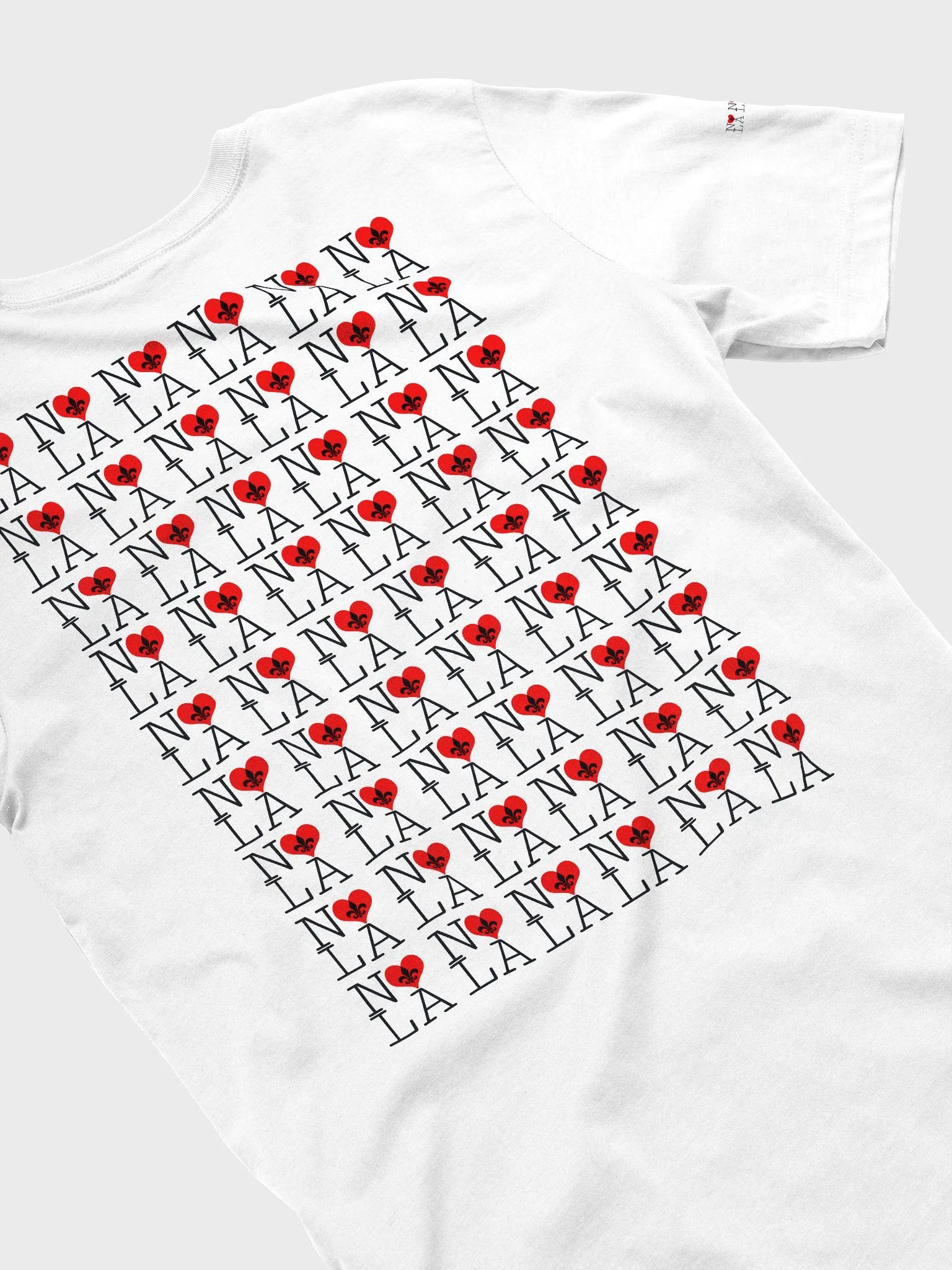 I LOVE NOLA **SUPERSOFT LEGACY TEE** (INFINITY BACK + SLEEVES) product image (4)