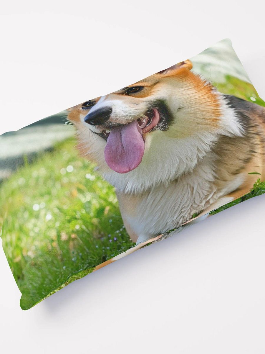 Corgi Capers: A Bohemian Adventure Throw Pillow product image (11)