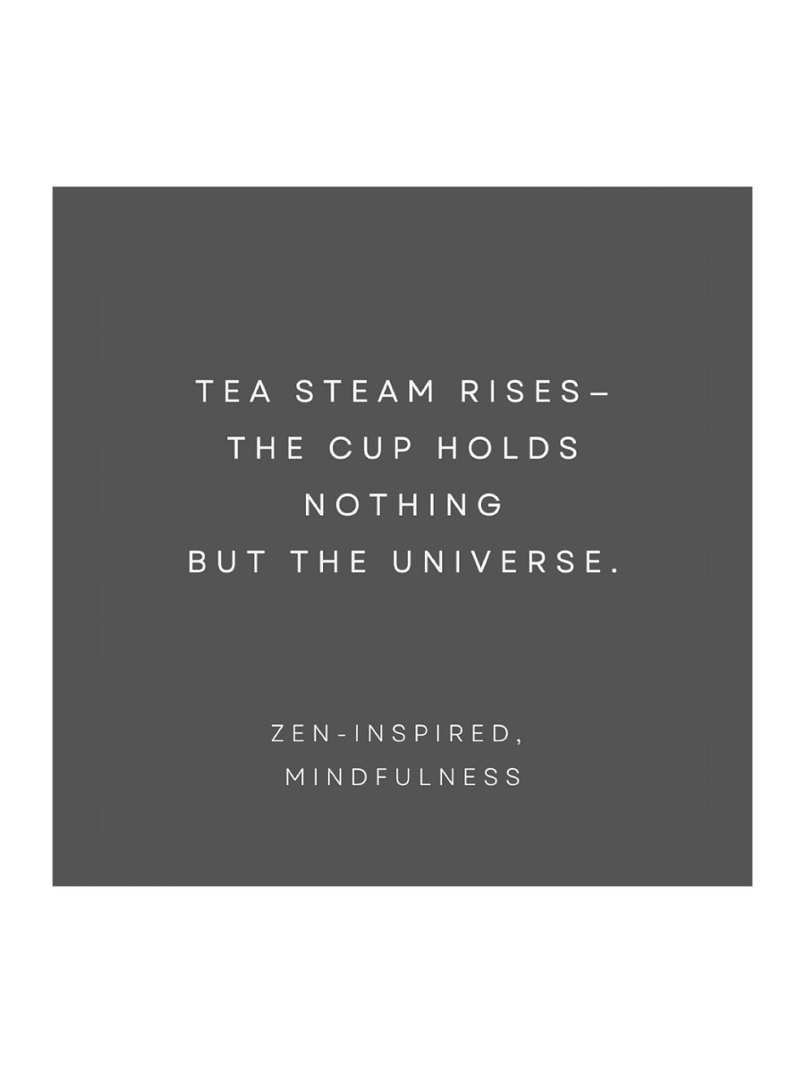Tea Steam Holds The Universe. product image (1)