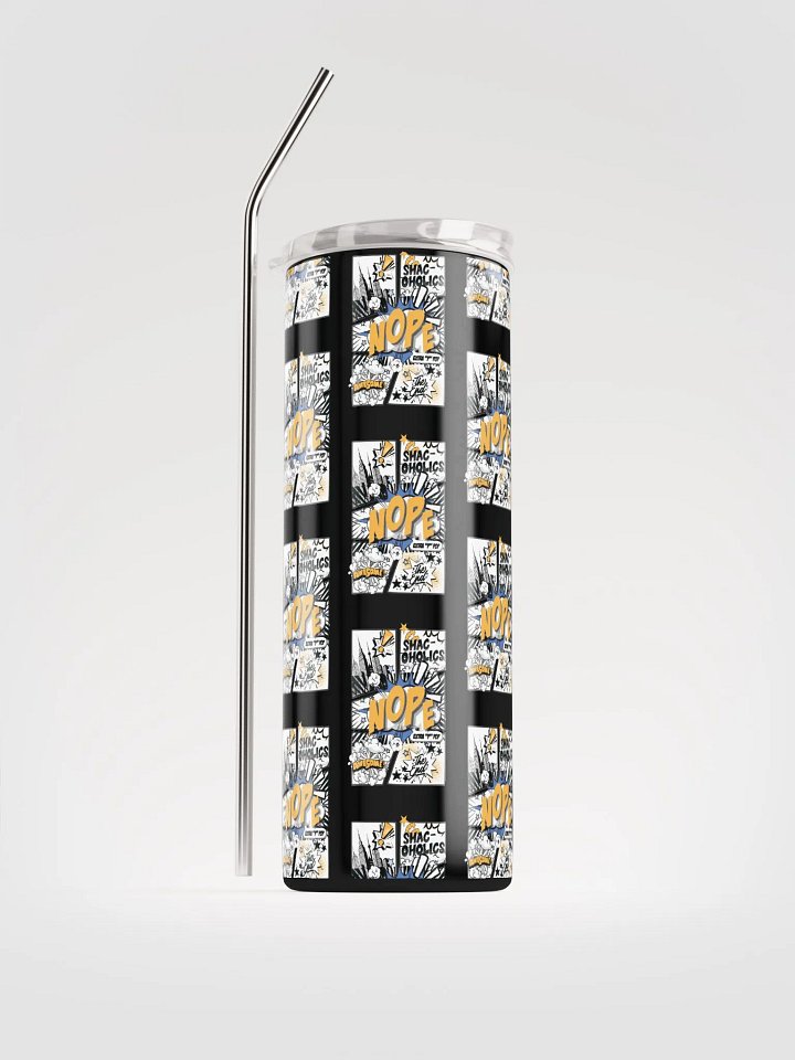 Shac-oholics Comic Blast Tumbler - Golden Yellow 