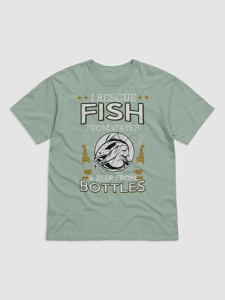 I Rescue Fish from Water & Beer from Bottles - Classic T-Shirt product image (1)