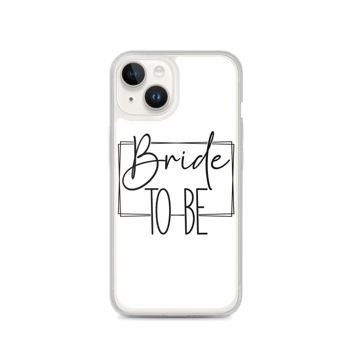 Chic 'Bride to Be' iPhone® MagSafe® Clear Case product image (4)