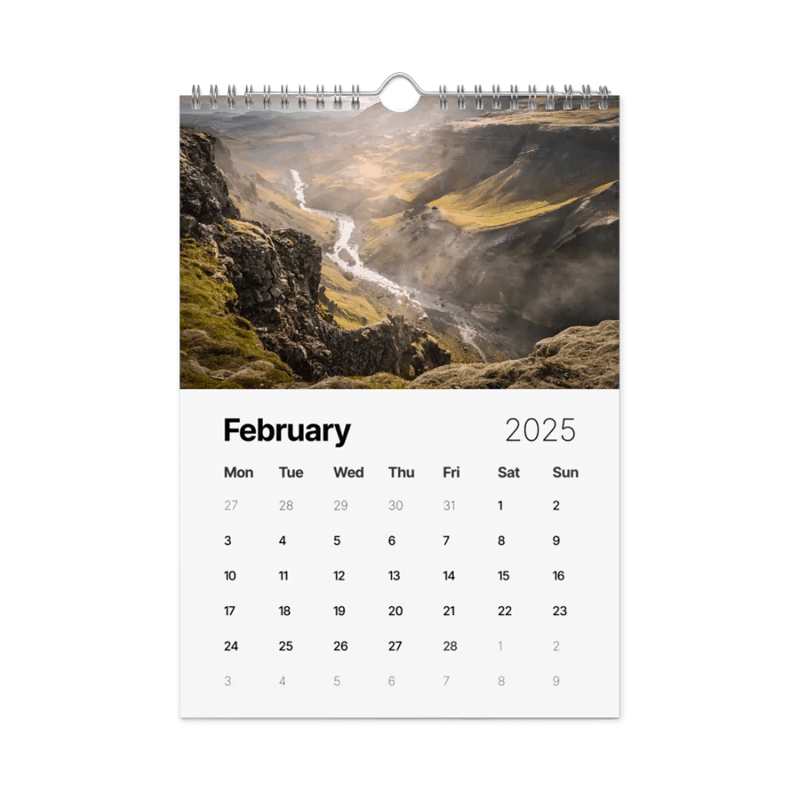 Tobu Photography Calendar 2025 product image (5)