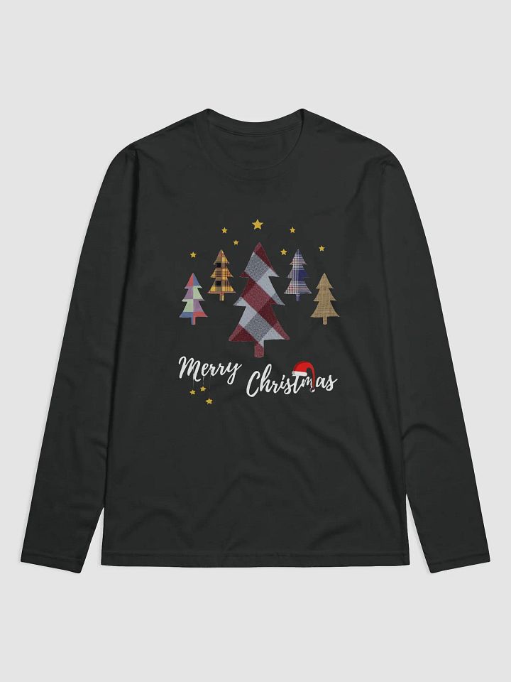 Happy Holidays in Christmas Premium Fitted Long Sleeve Crew by product image (1)