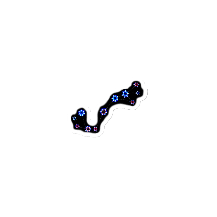 Scorpius Flower Constellation Magnet product image (1)