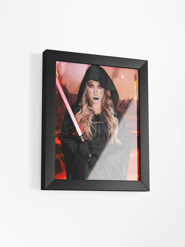 Signed Sith Lord Cosplay Framed Print (Limited Time) product image (2)