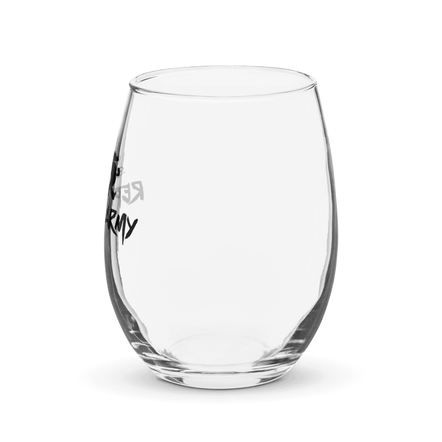 Reptile Army Stemless Wine Glass product image (3)