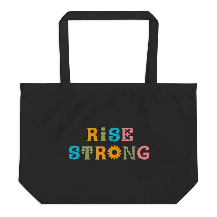 Rise Strong Tote Bag – Eco-Friendly and Inspirational product image (1)
