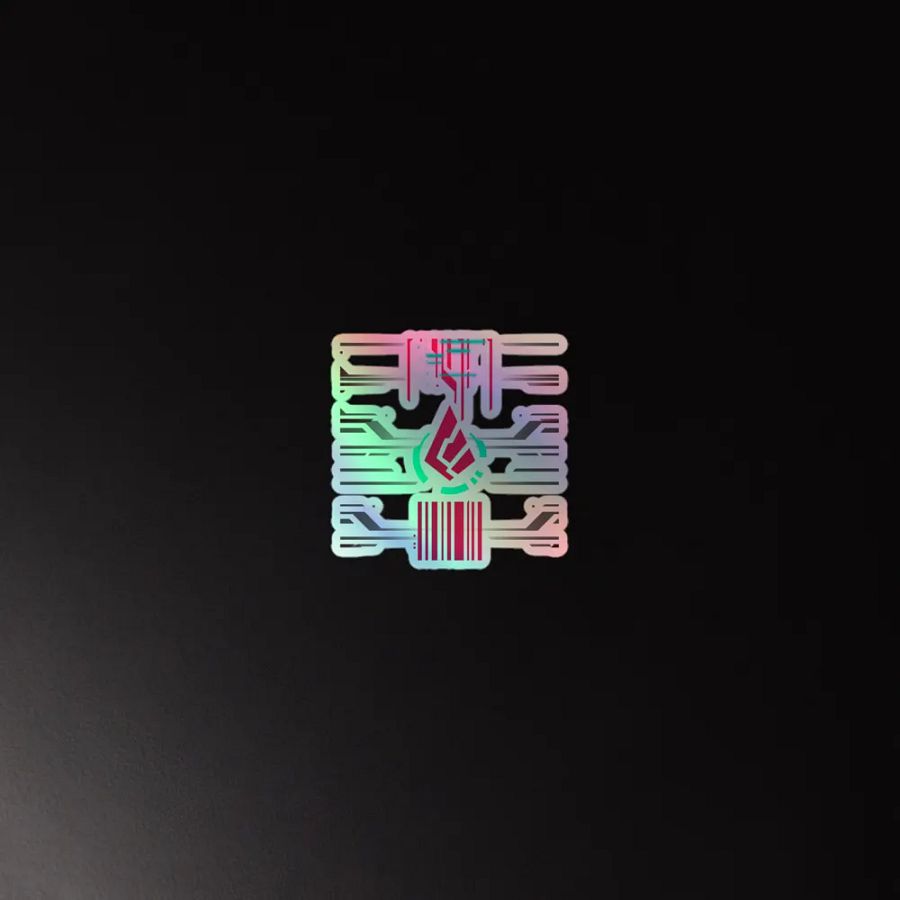 CyberHolographic Sticker product image (4)
