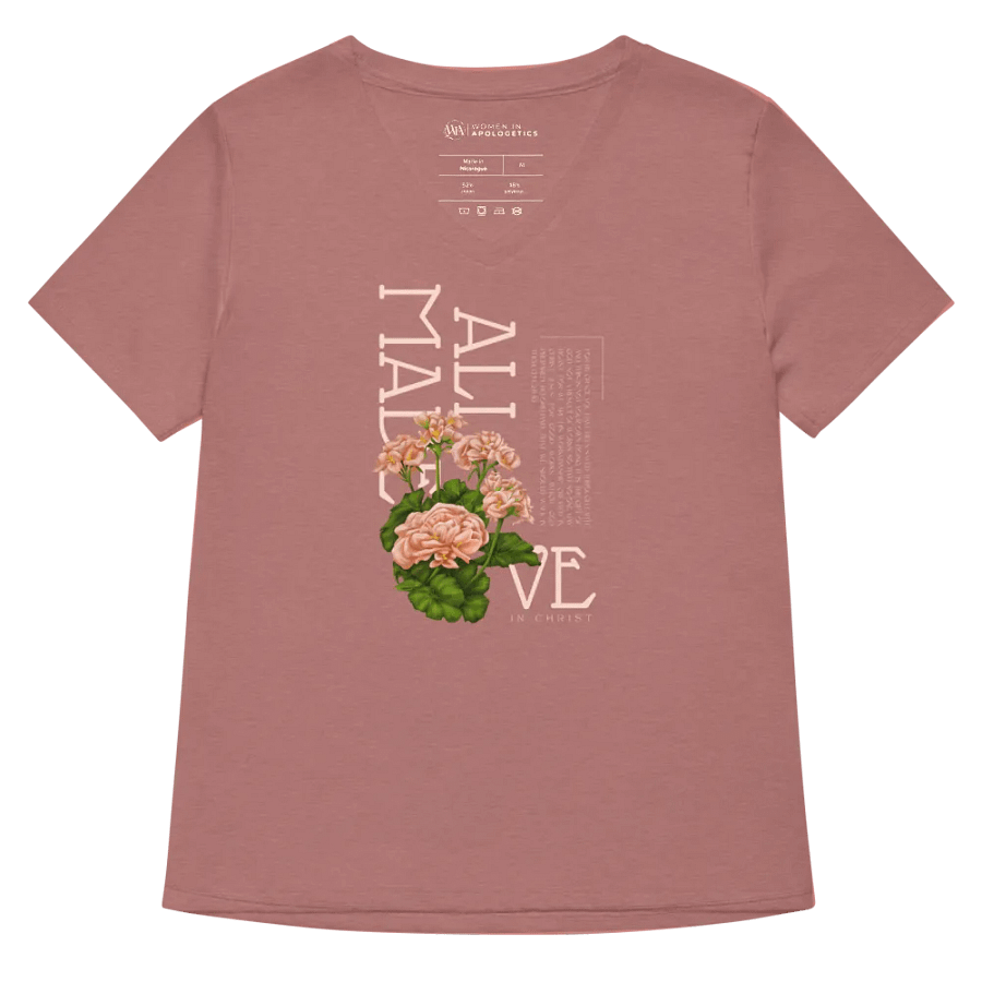Made Alive in Christ V-Neck T-Shirt product image (11)