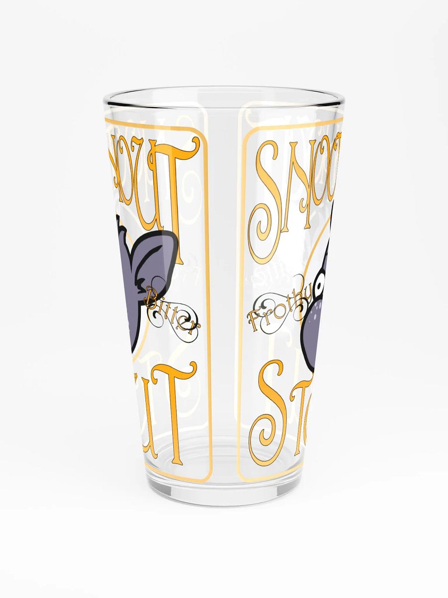 Snoot's Snout Stout Pint Glass product image (3)