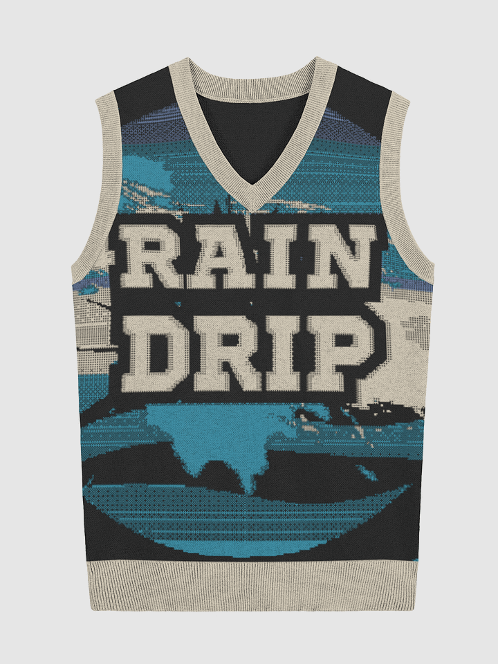 Splash Drip V-Neck Vest product image (2)