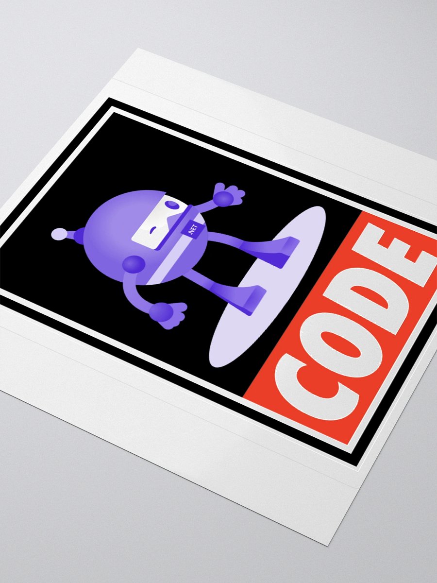 CODE C# - Sticker product image (3)