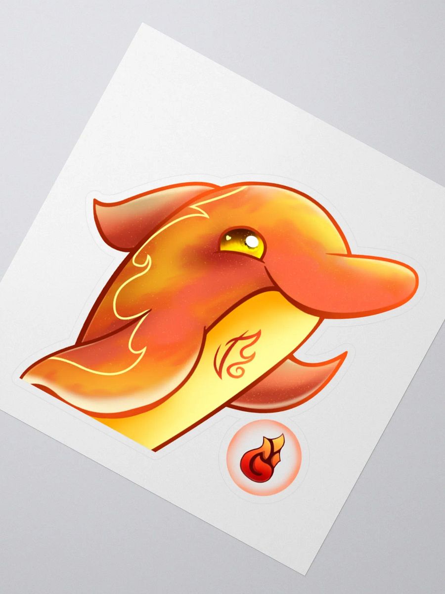FIRE DOLPHIN - STICKER product image (5)