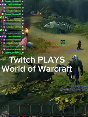 I set up @Twitch so chat could play @World of Warcraft #twitch #twitchplays #coding #fyp