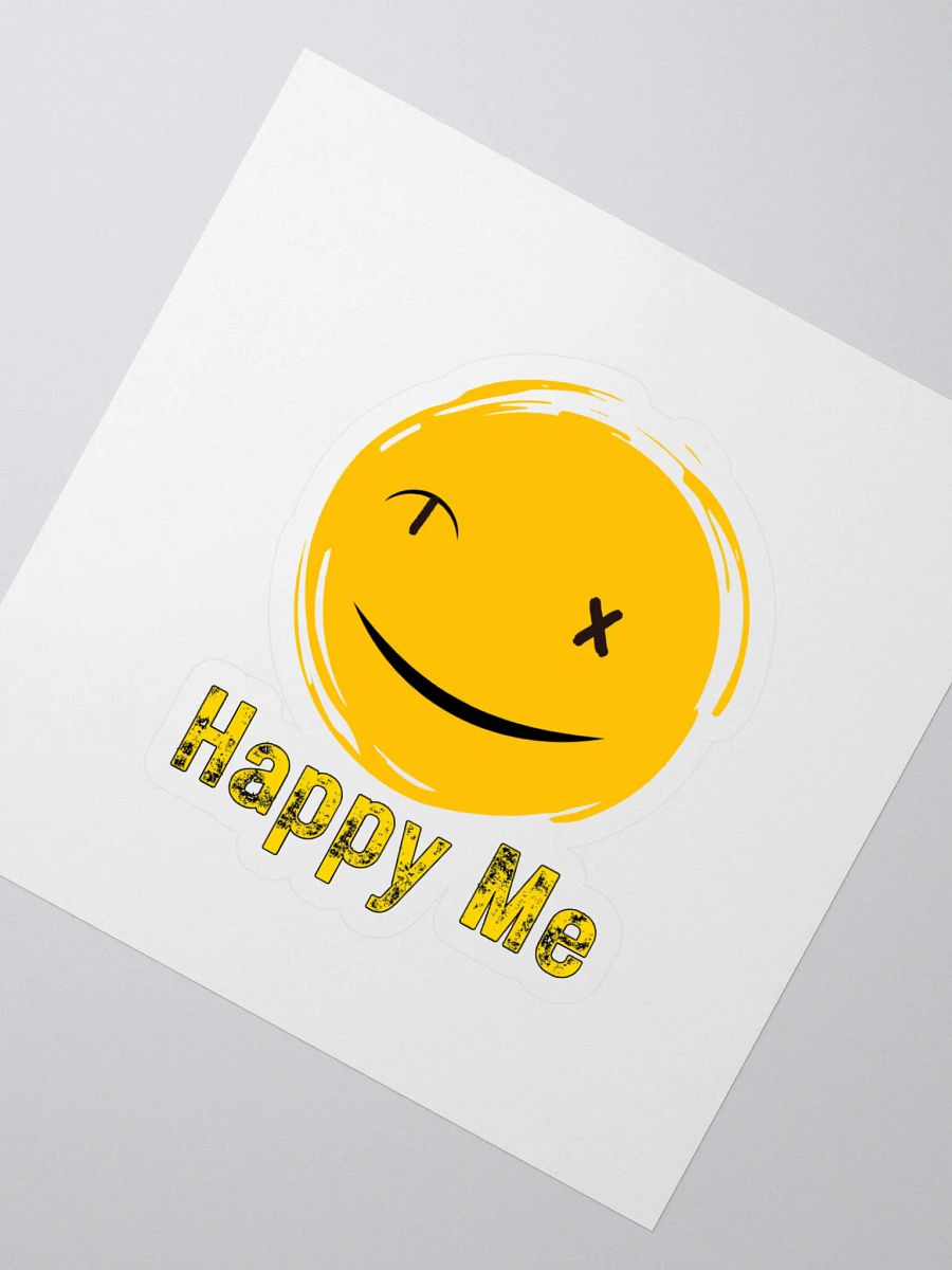 Happy Me Smiley Kiss Cut Stickers product image (2)