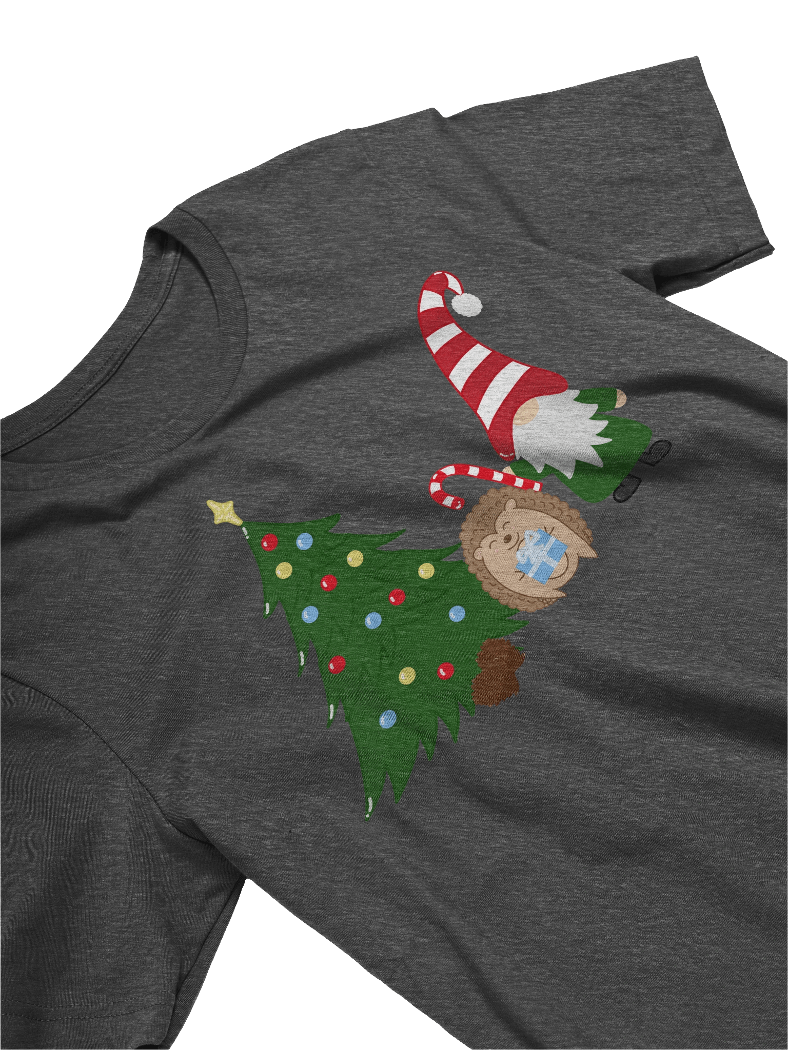 Christmas with my Gnomies Design Bella+Canvas Supersoft T-Shirt product image (10)