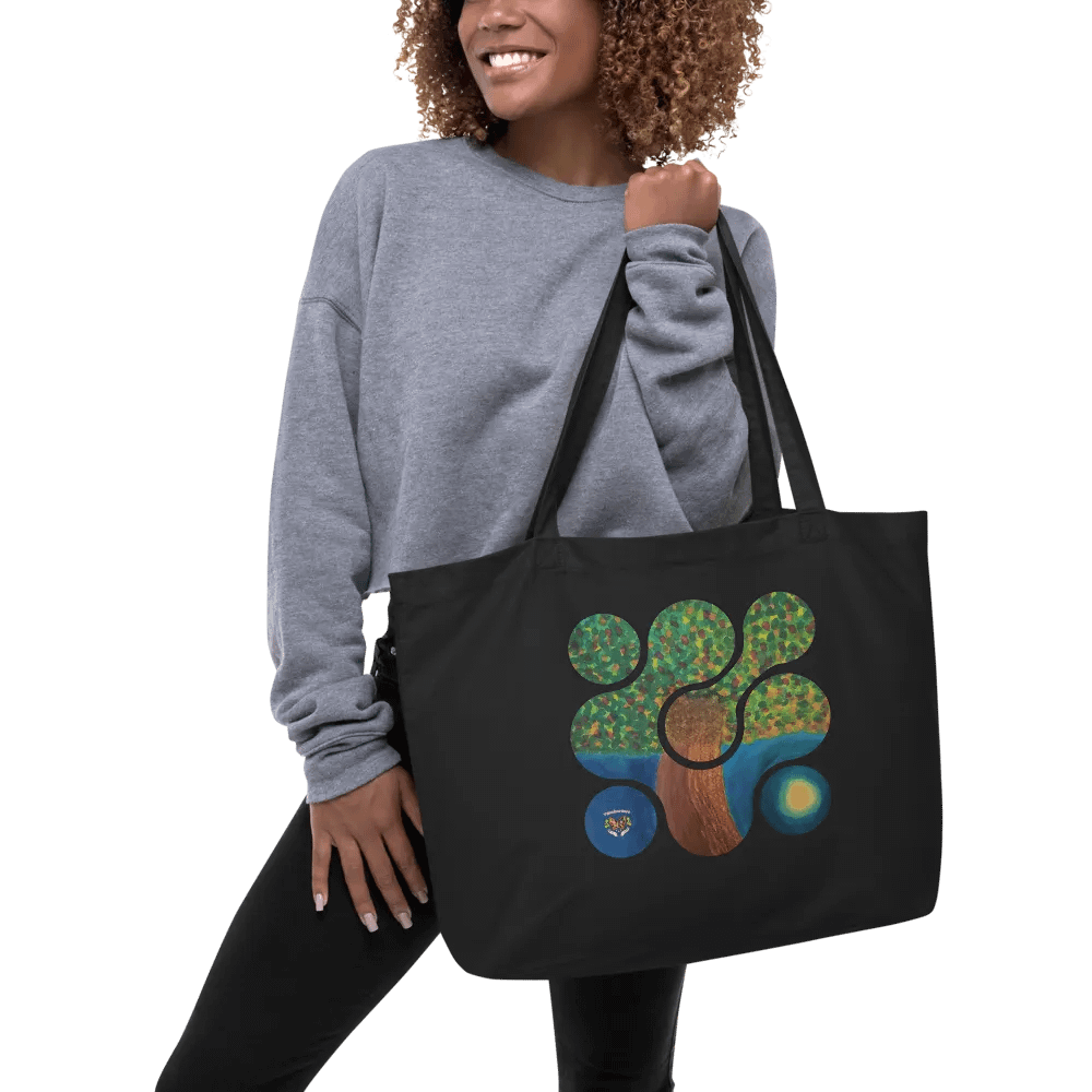 Enchanted Tree Canvas Organic Tote product image (5)