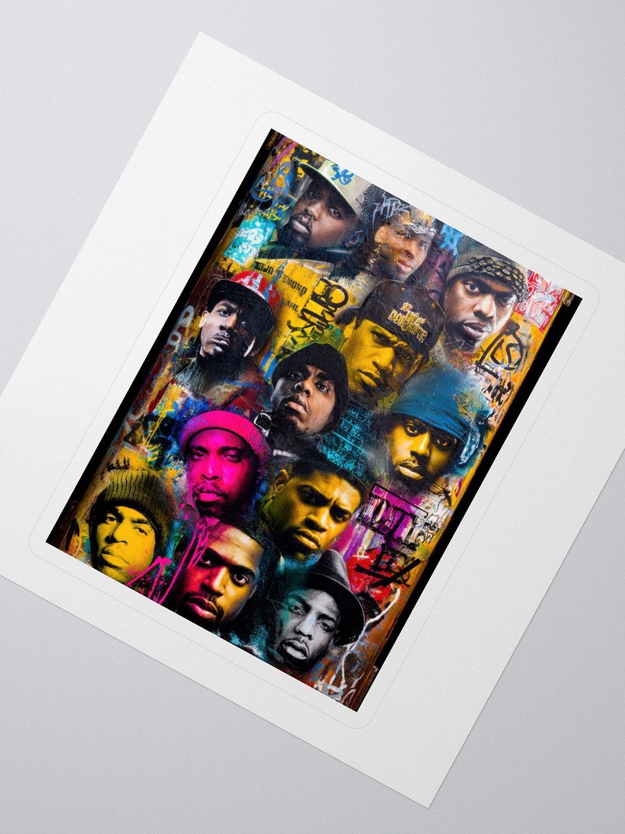 Diverse Faces Kiss Cut Stickers product image (2)