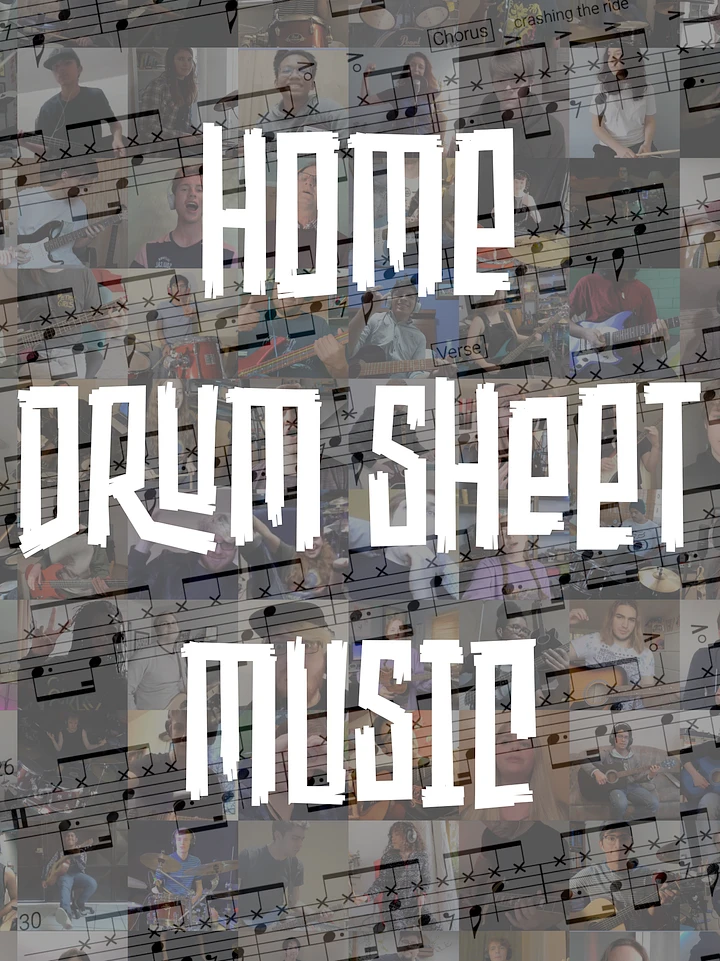 Home Drum Sheet Music product image (1)