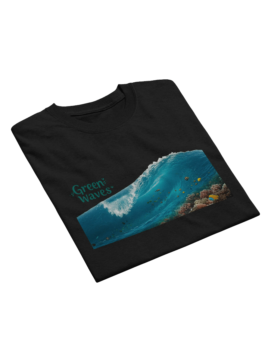 Green Wave Exploration T-Shirt product image (34)