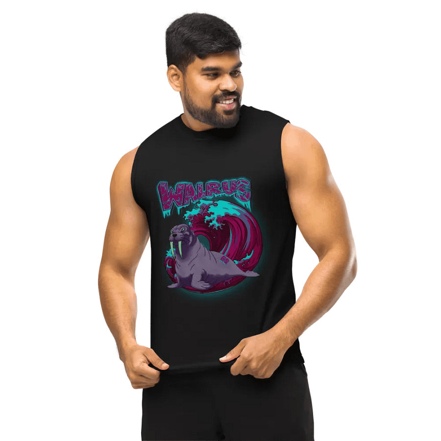 Walrus team Muscle tank product image (10)
