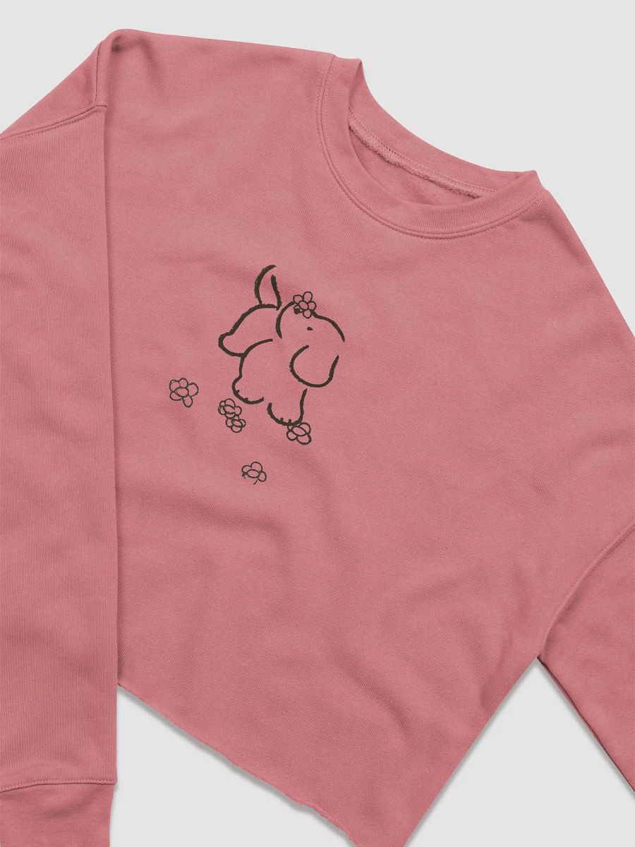 Floral Dog Line Art Women's Sweatshirt product image (29)