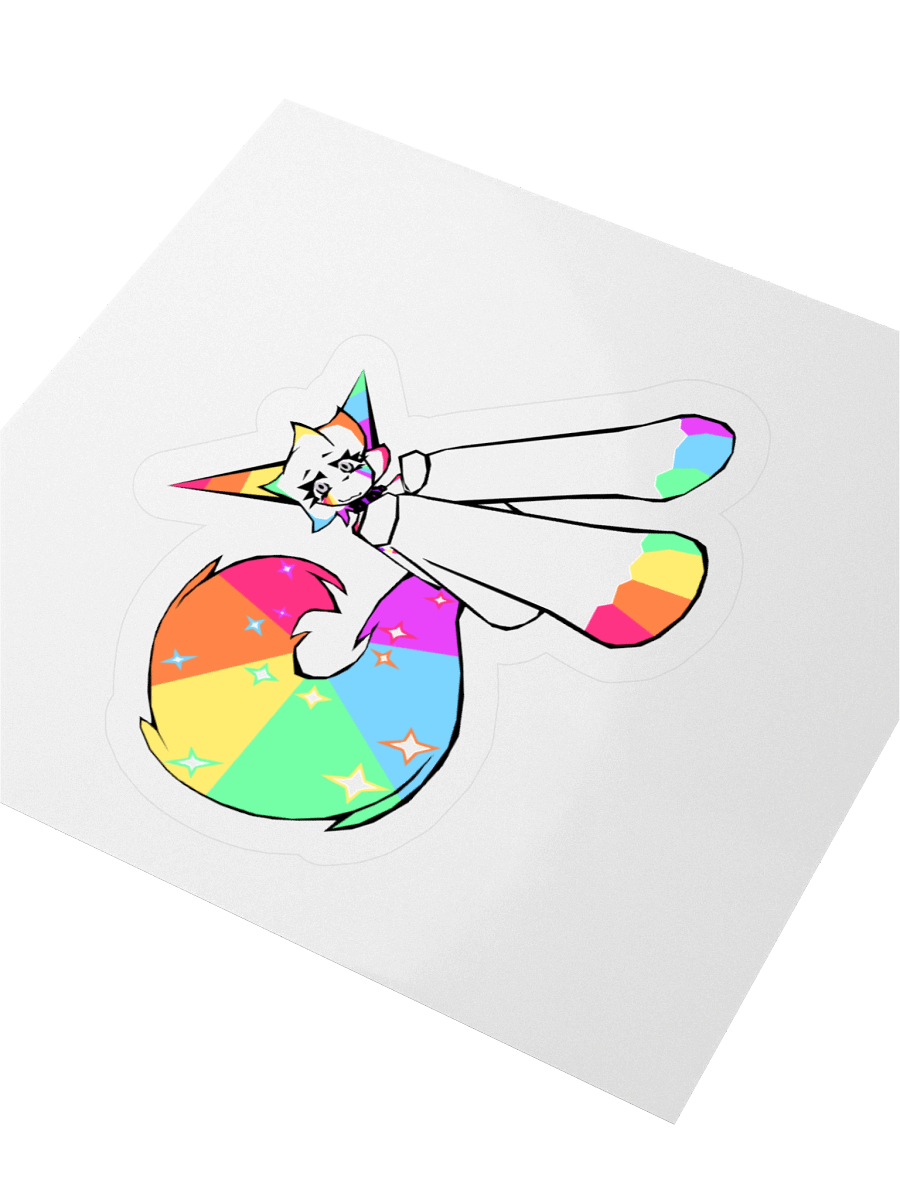 sparklewolf radio sticker product image (8)