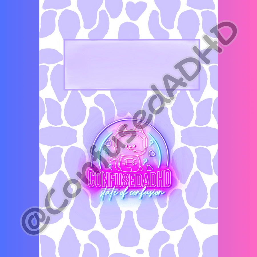 Animal Print CADHD Digital Planner Covers product image (4)