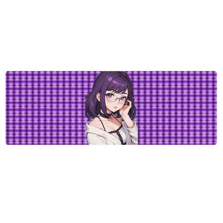(Purple WAIFU) K Yoga Mat product image (1)