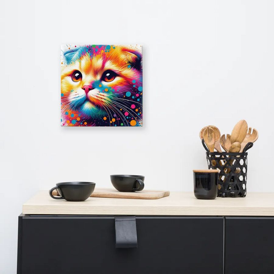 Canvas (in): Scottish Fold product image (8)