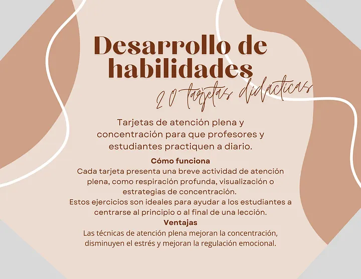 214 Tarjetas, una selección de tarjetas para un mejor desarrollo de profesores y alumnos product image (2)