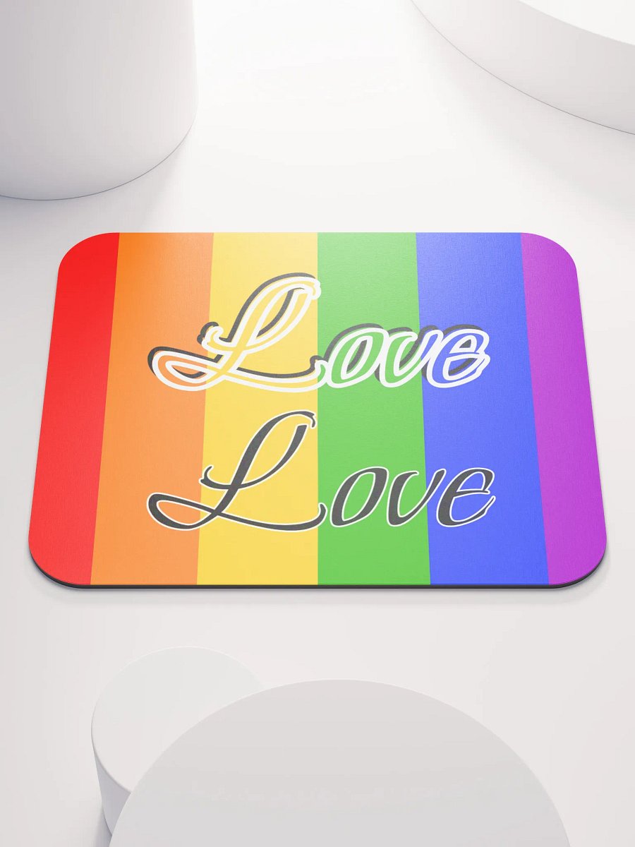 Love Love Mousepad | Pride product image (1)