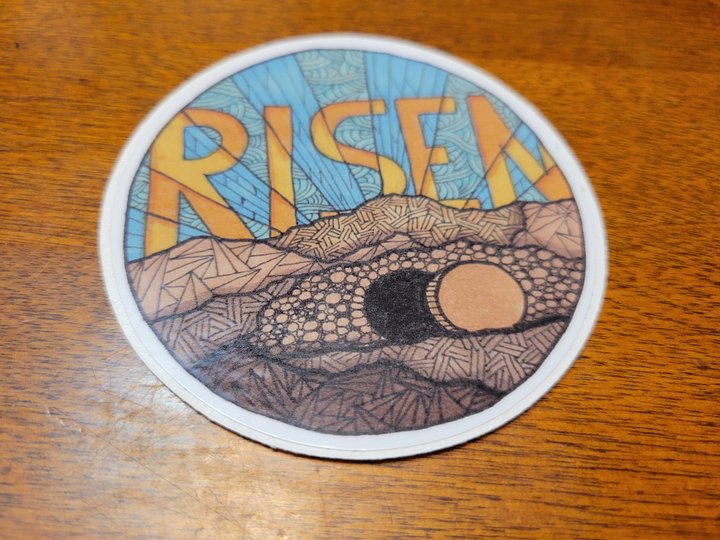 "Risen" Sticker product image (1)