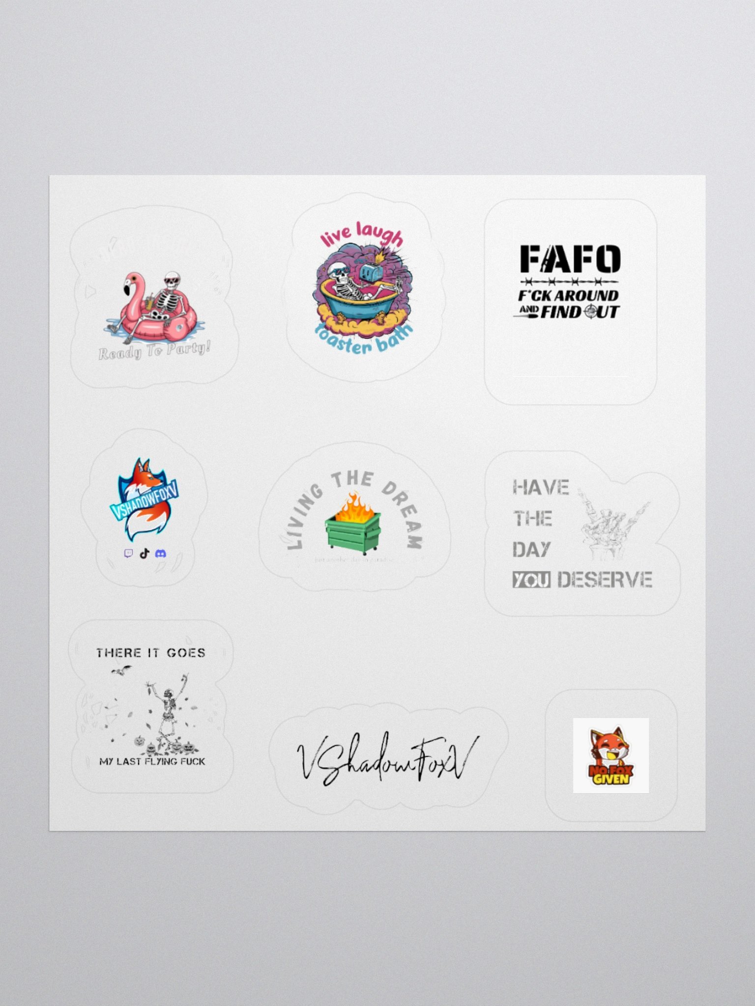 Regret in Vinyl: Stickers That Speak Louder Than Your Therapist product image (4)