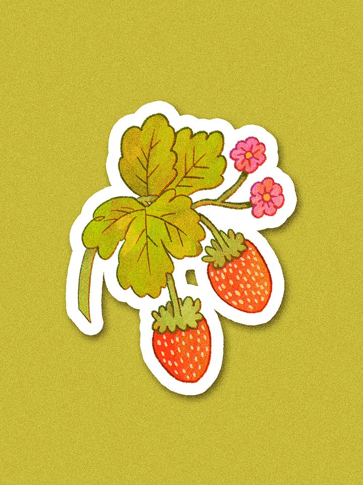 Strawberry Sticker product image (1)