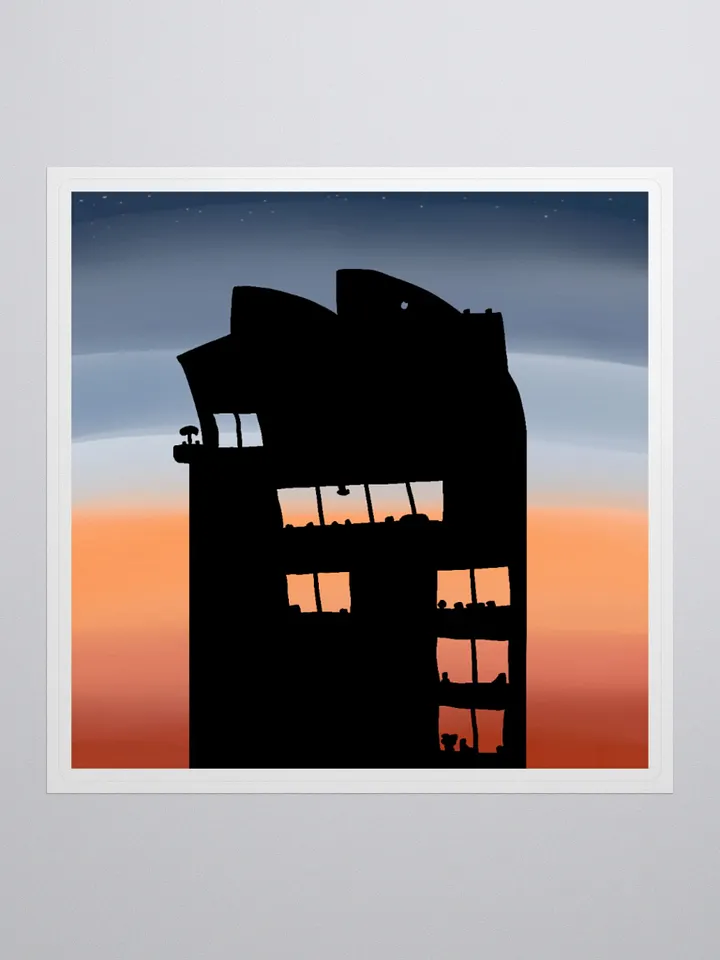 Sticker Club [January] Sunset in São Paulo product image (1)