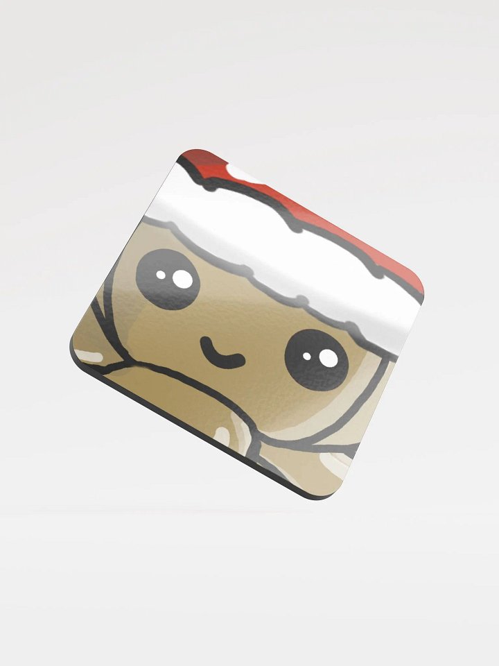 ~ Merry BlobMas Coaster (Gold) ~ product image (1)