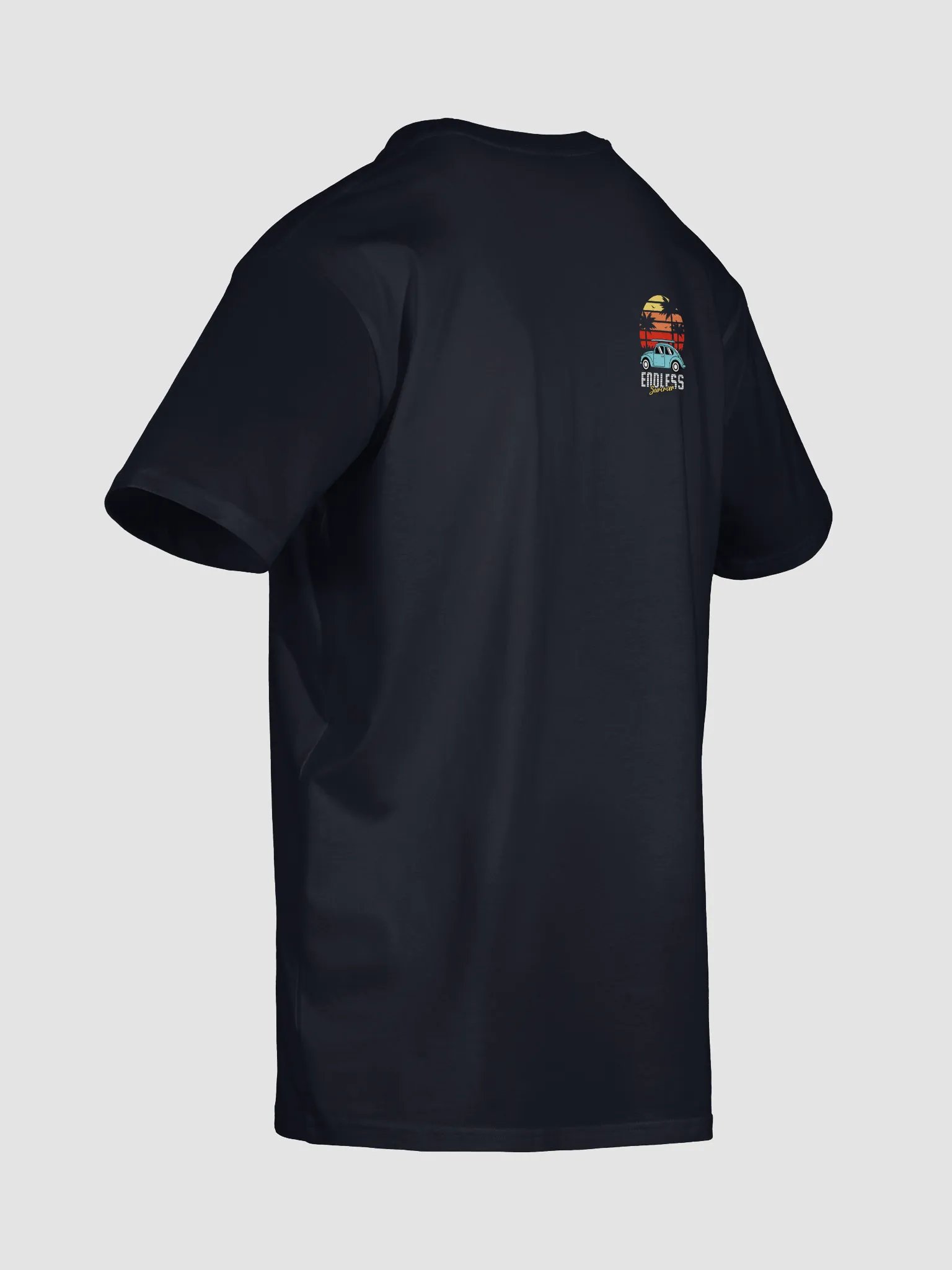 Vintage Car Sunset Surfboard T-Shirt product image (14)