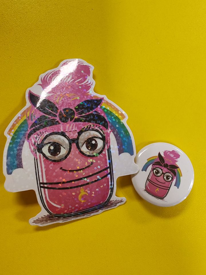 JamJar badge and sticker pack product image (1)