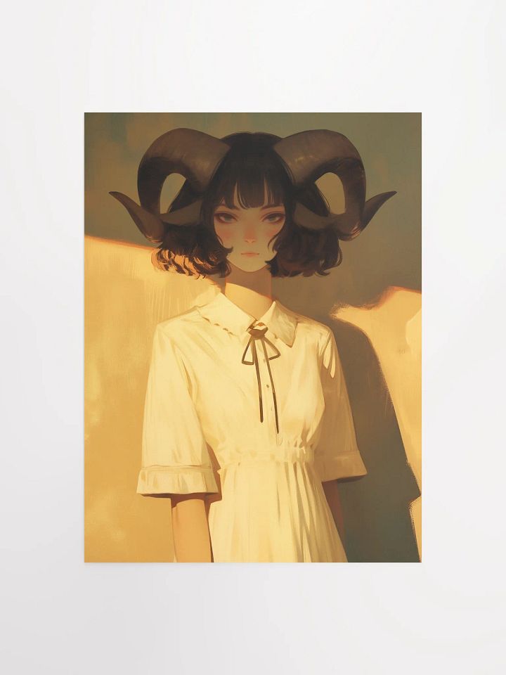 Horned Fantasy Muse Poster product image (1)