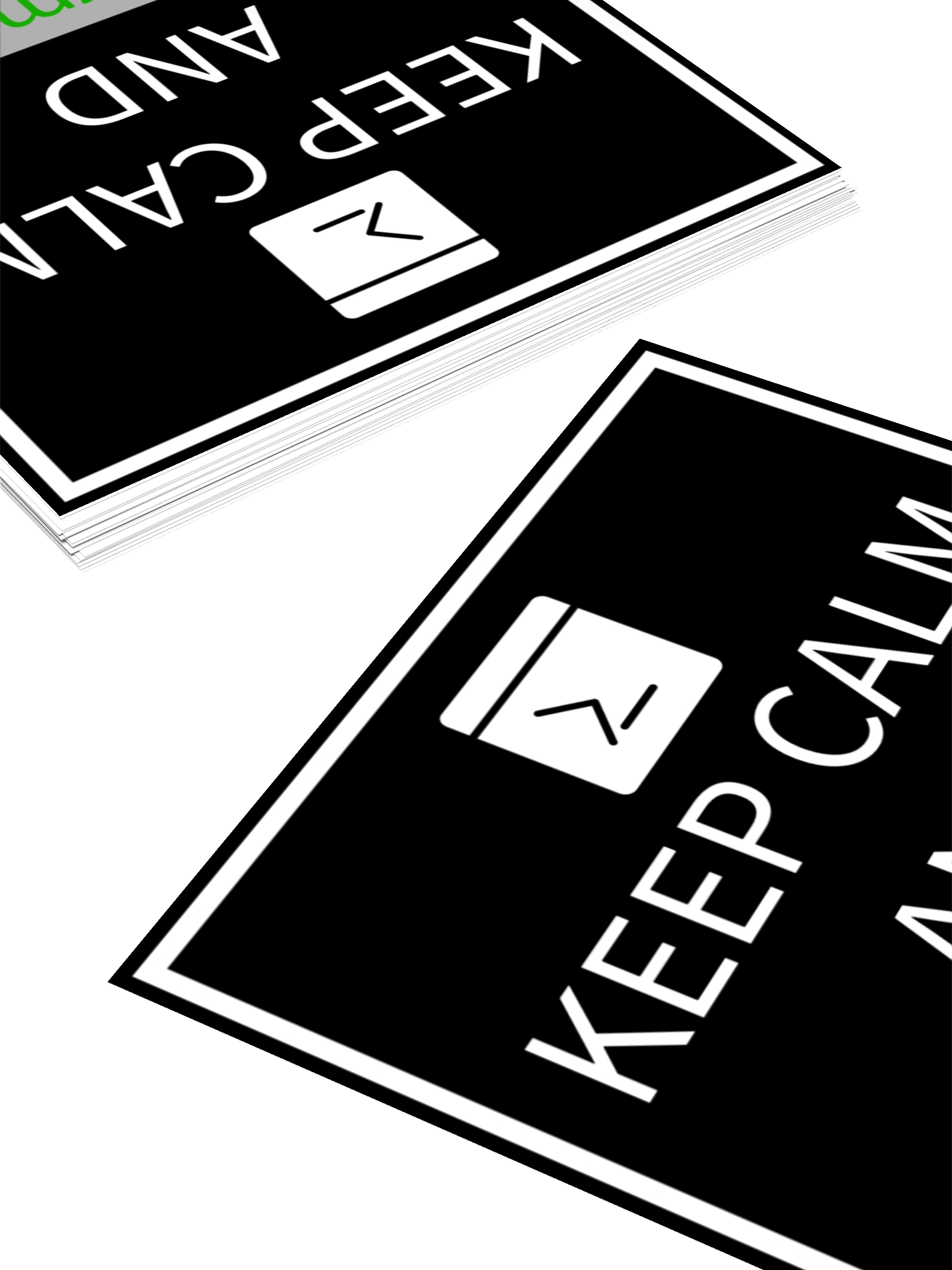 Keep Calm and sudo rm -rf / (Sticker) product image (11)