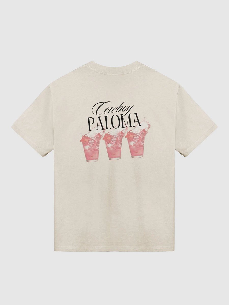 Cowboy Paloma Premium Oversized Faded T-Shirt product image (2)