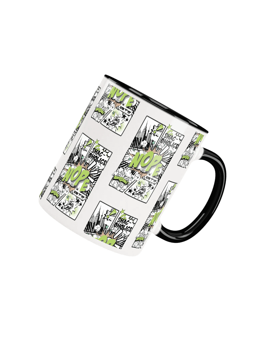 Shac-oholics Comic Blast Mug - Green 