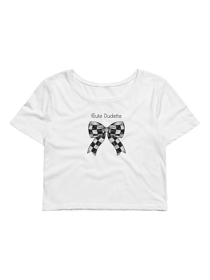 Cute Dudette Short Sleeve Tee product image (1)