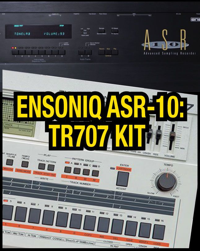 Ensoniq ASR-10: TR707 Kit product image (1)