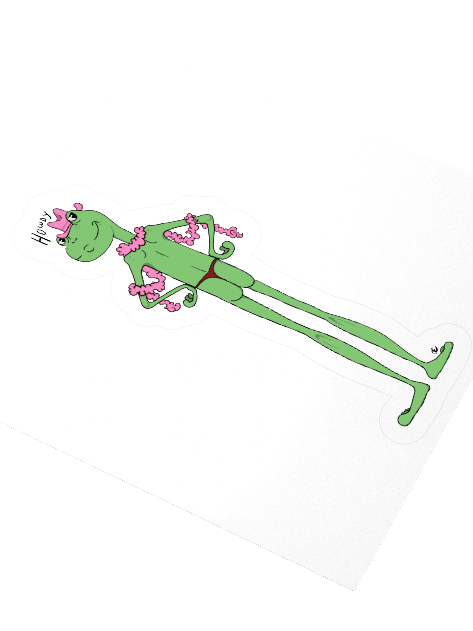 "Howdy" Sticker product image (9)