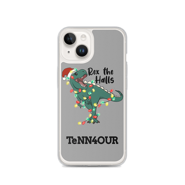 Rex the Halls MagSafe® iPhone® Clear Case product image (4)